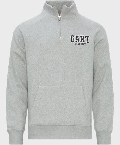 Gant Sweatshirts ARCH HALF-ZIP 2006072 Grey